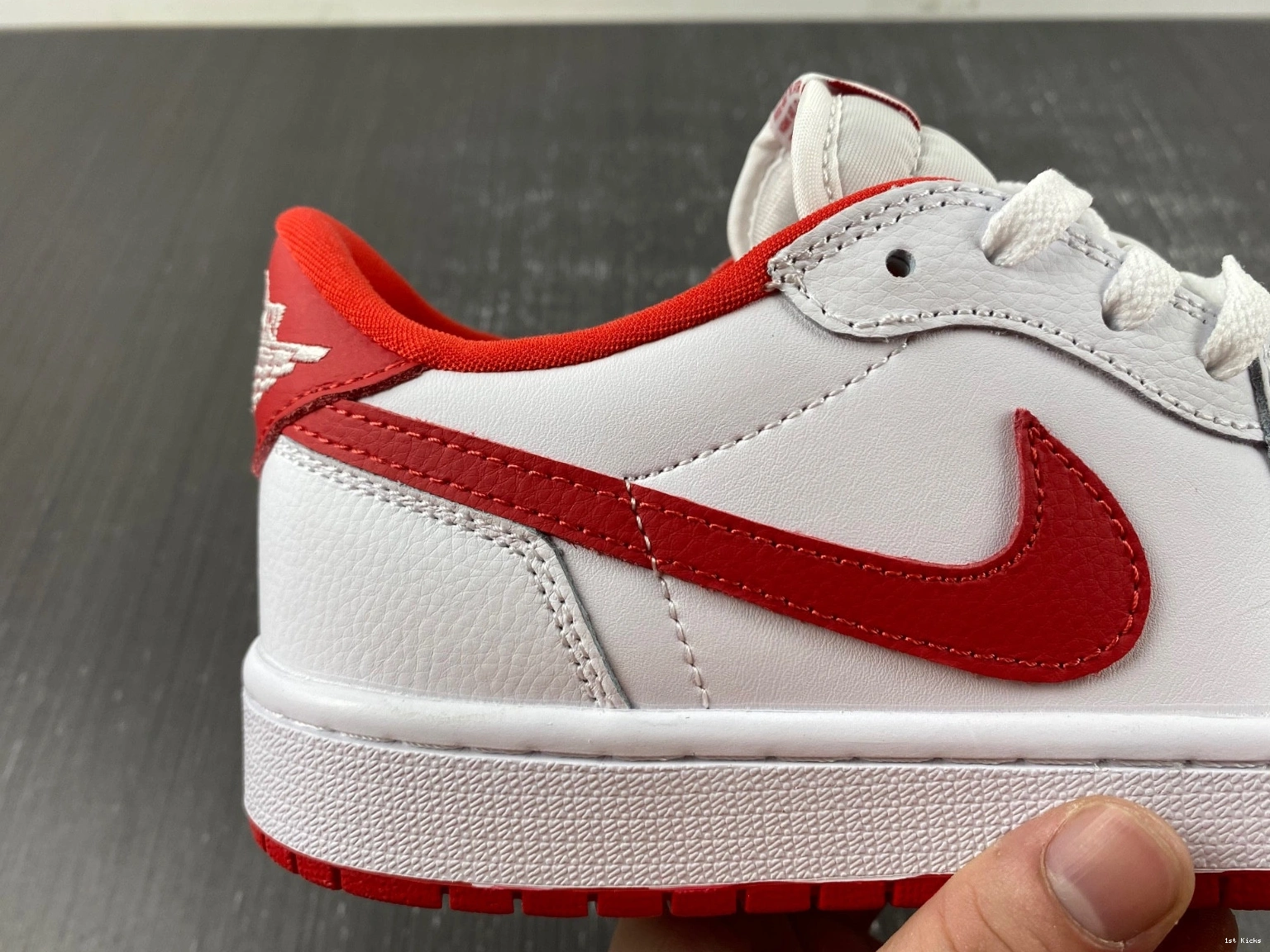 CZ0790-161 OG Low Air 1 Red University Jordan 0411